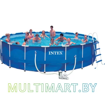 Каркасный бассейн Intex Metal Frame 549x122 (56952/28252)